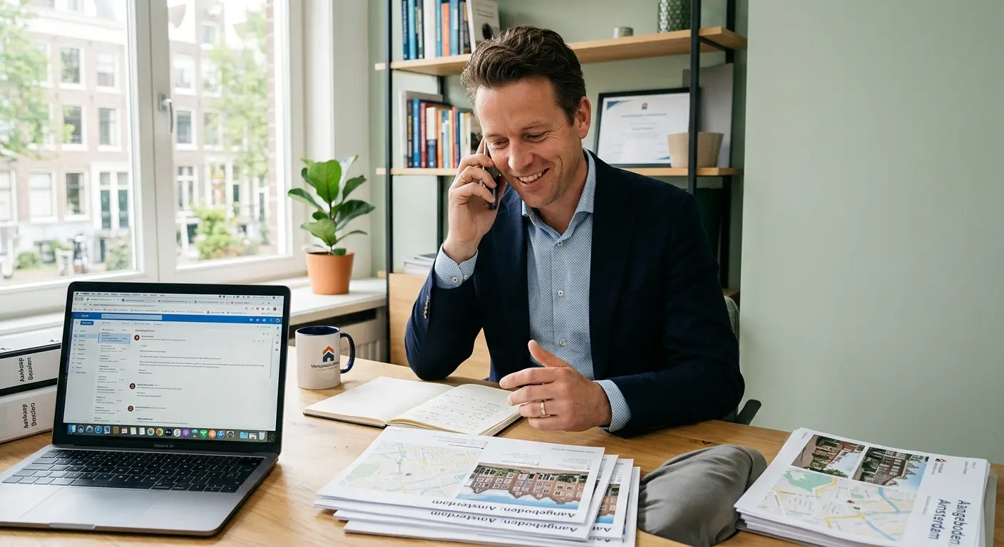 Libero Aankoop adviseur bepaalt biedstrategie voor starter